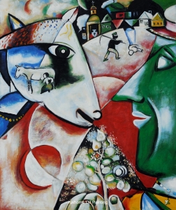 I-and-the-Village-by-Marc-font-b-Chagall-b-font-abstract-oil-paintings-reproduct-realist